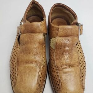 Men's Brown Leather Sandals